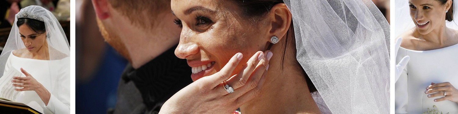 Meghan marche royal wedding manicure